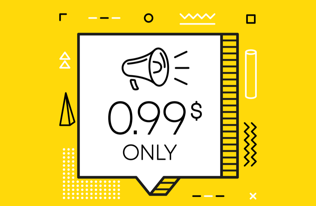 Prices that end with .99