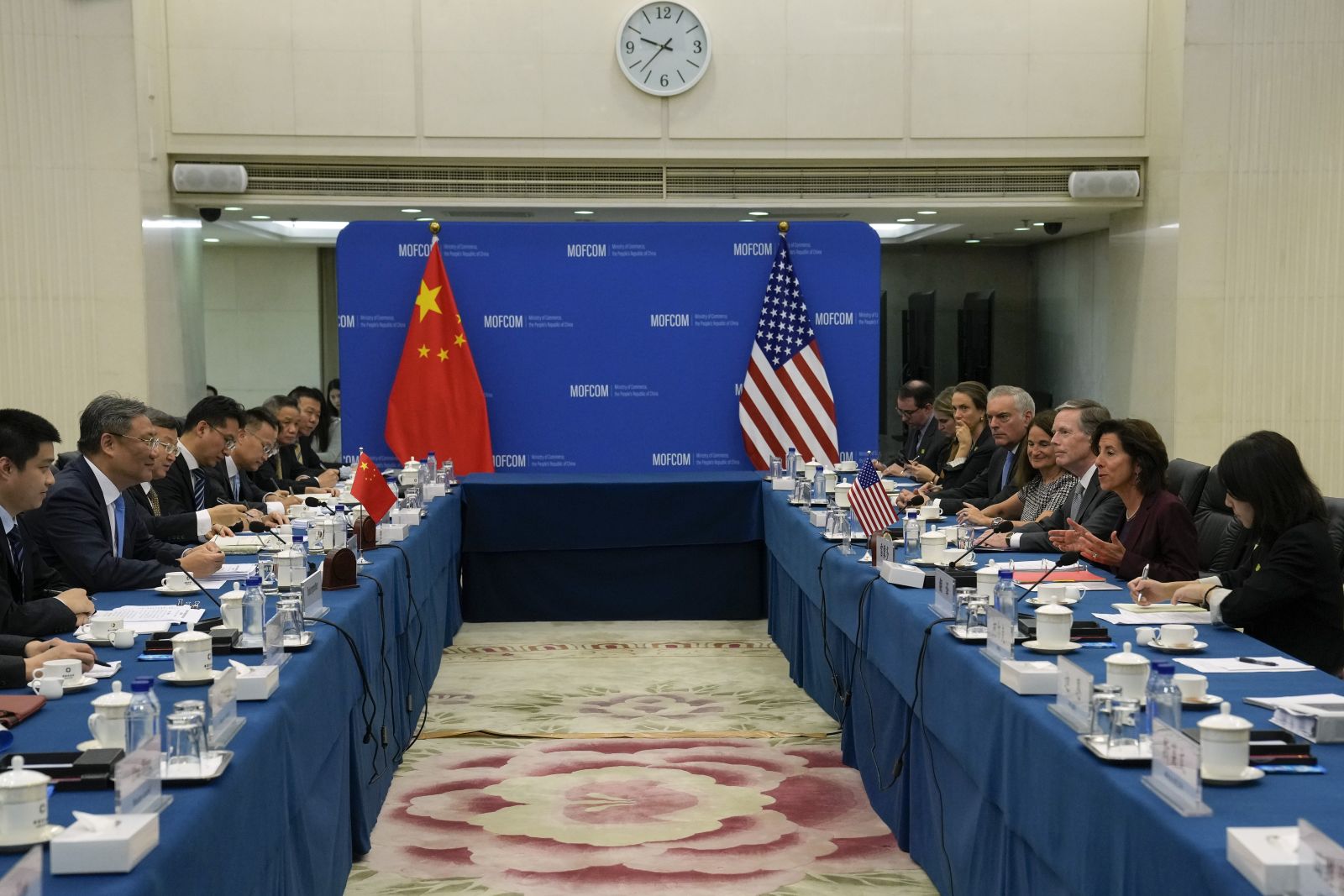 Raimondo in Beijing seeking healthy US-China ties