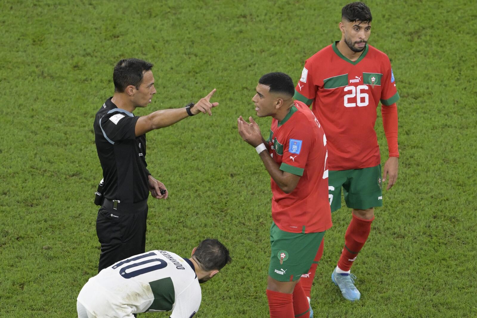 غيابات في قائمة المغرب