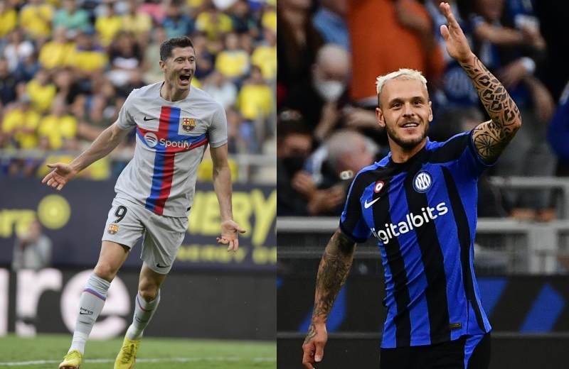 تاريخ مواجهات برشلونة ضد إنتر