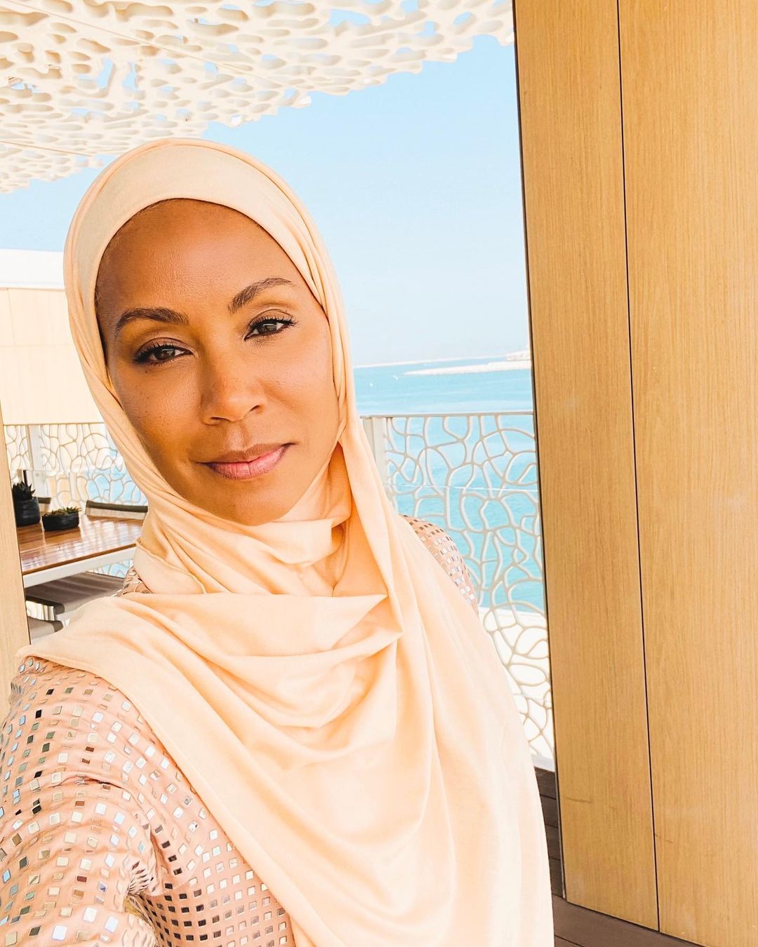 Jada Pinkett Smith become muslim convert islam hijab hijabi veil