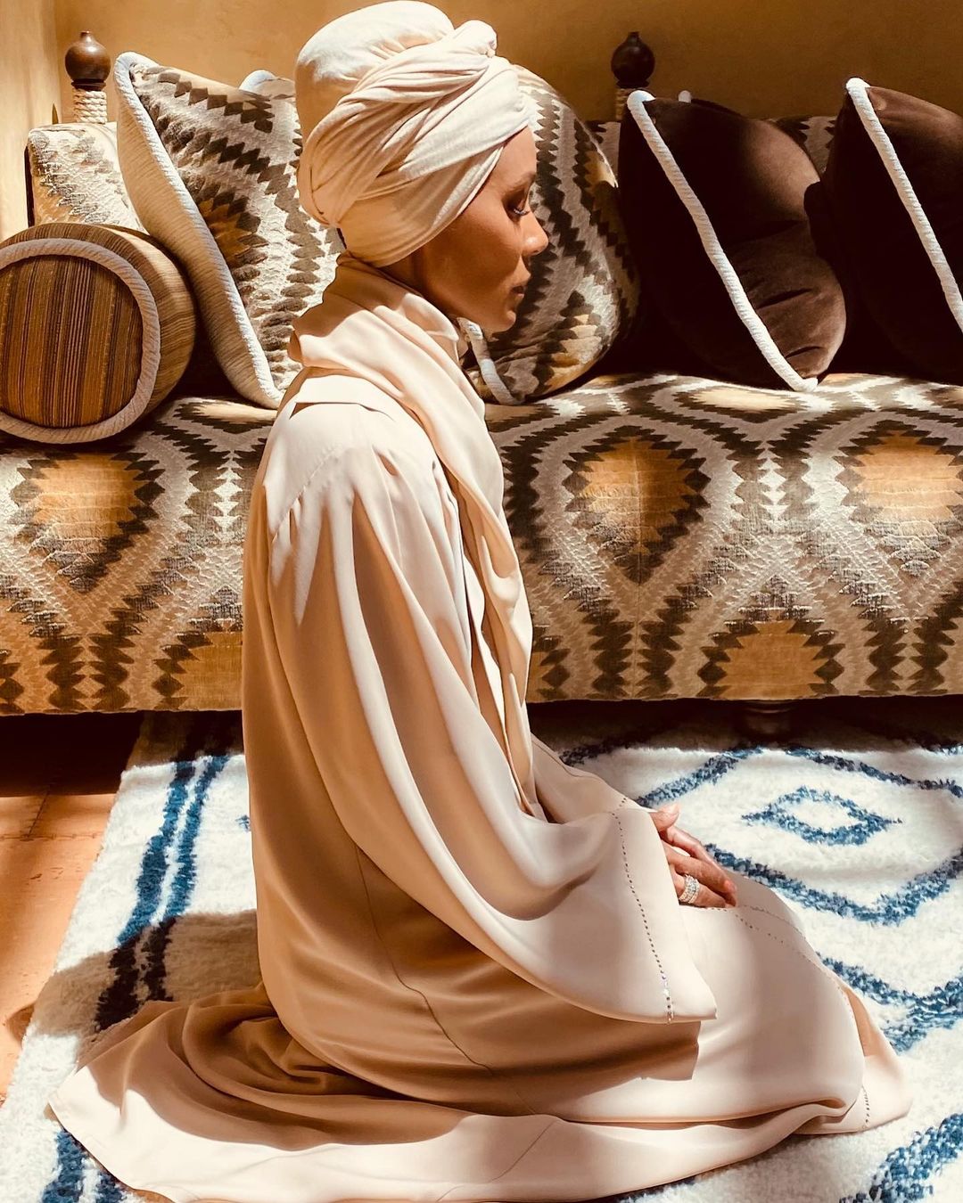 Jada Pinkett Smith become muslim convert islam hijab hijabi veil