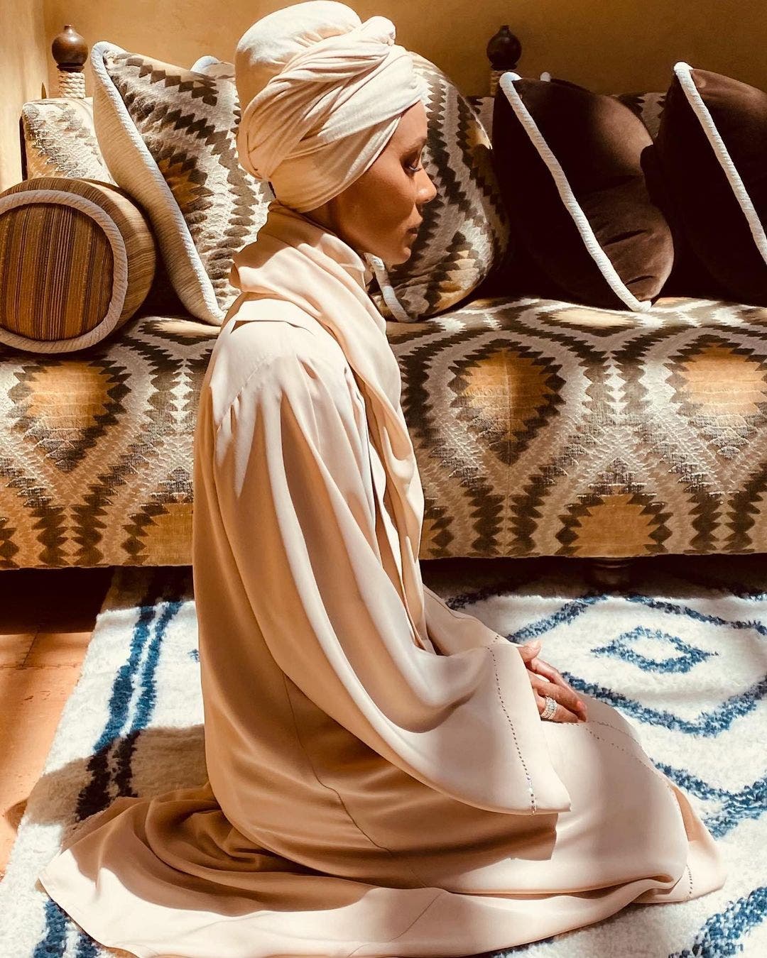 Jada Pinkett Smith religion hijab convert Islam turban hair loss