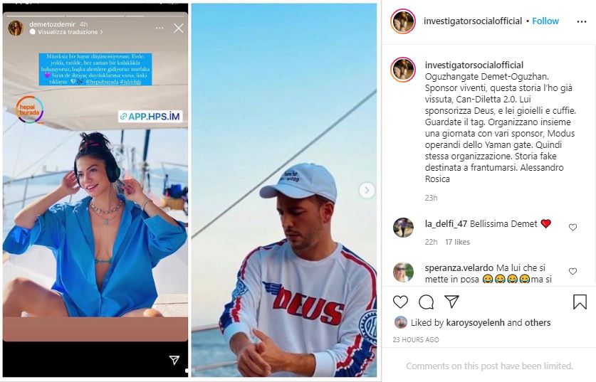 Oğuzhan Koç Demet Özdemir relazione falsa sahte ilişki