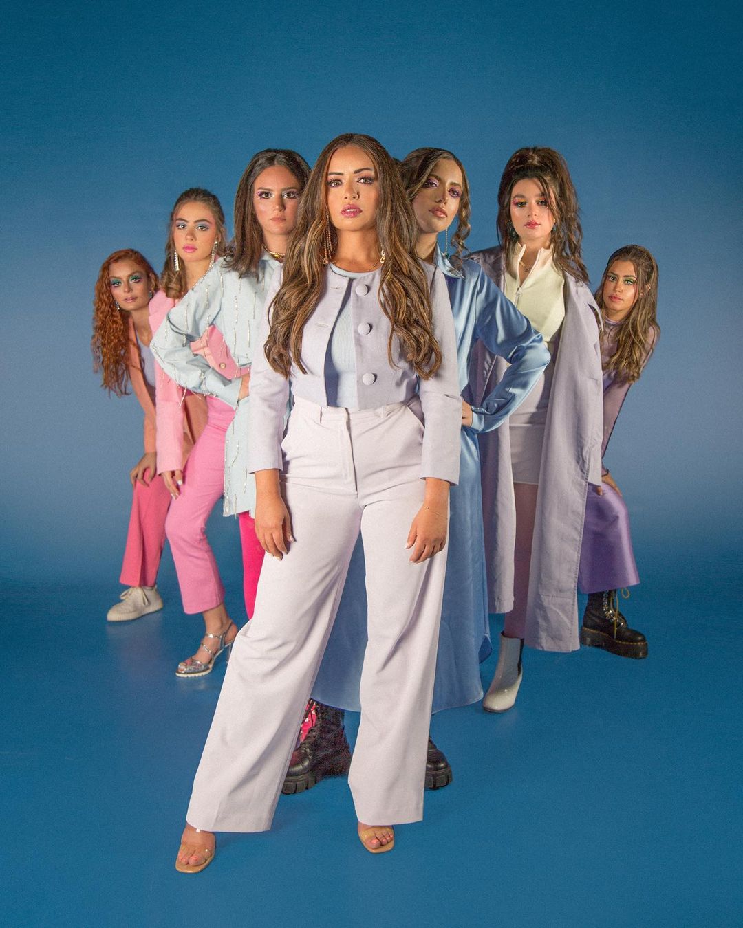 Al-Rawabi Girls Radiate Beauty in a Colorful Photoshoot