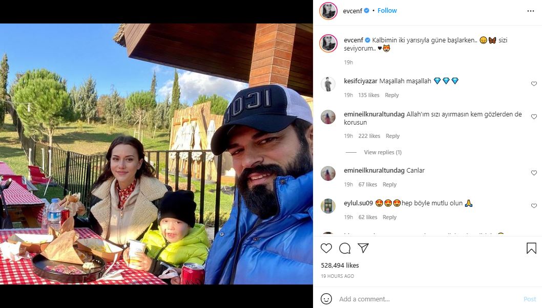 Fahriye Evcen and Burak Özçivit divorce Fahriye Ewçen bilen Burak Özçivit aýrylyşýarlar