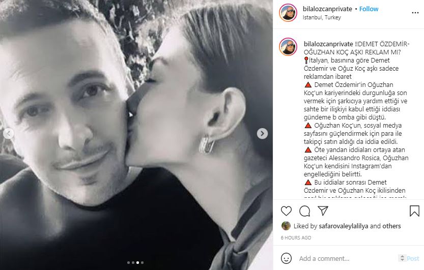 Oğuzhan Koç Demet Özdemir relazione falsa sahte ilişki