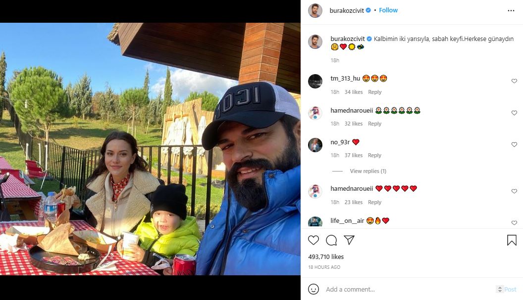 Fahriye Evcen and Burak Özçivit divorce Fahriye Ewçen bilen Burak Özçivit aýrylyşýarlar