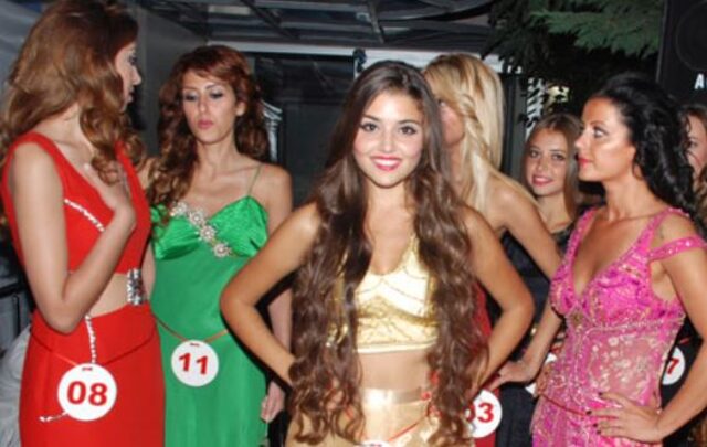Hande Erçel Miss Cilivaliton of the World competition held in 2012 in Azerbaijan