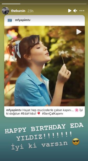 Kerem Bürsin bursin Hande Erçel ercel love Eda Yıldız Serkan Bolat  İyi ki doğdun