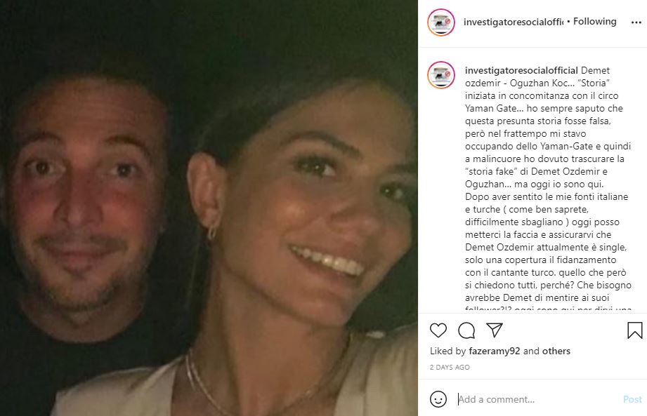Demet Özdemir Oğuzhan Koç fake love Alessandro Rosica Yalan Aşk amore falso