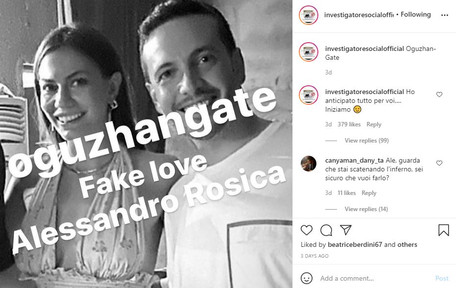 Demet Özdemir Oğuzhan Koç fake love Alessandro Rosica Yalan Aşk amore falso 