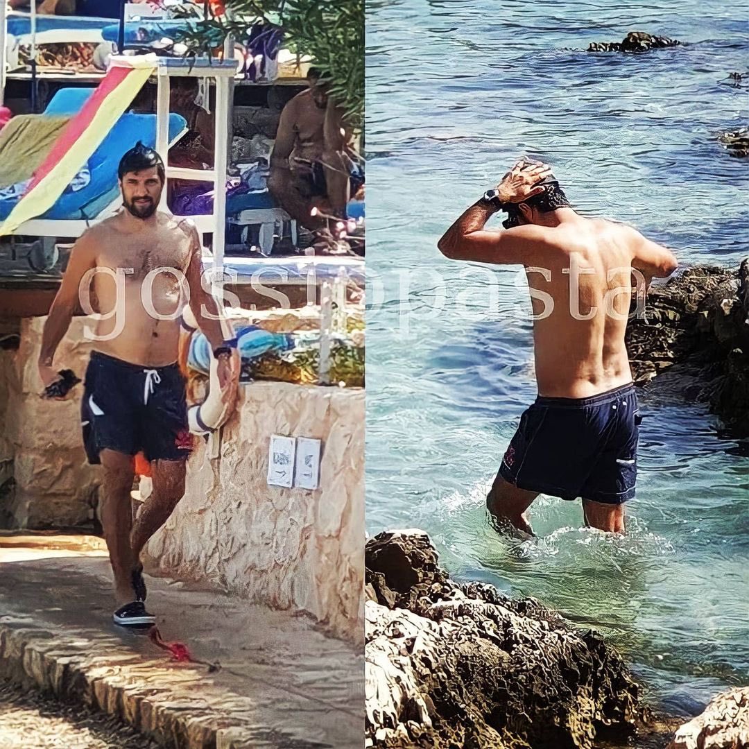 Engin Akyürek Los Hoyuelos De Akyürek Geri civata hoyuelos en la espalda Kaş