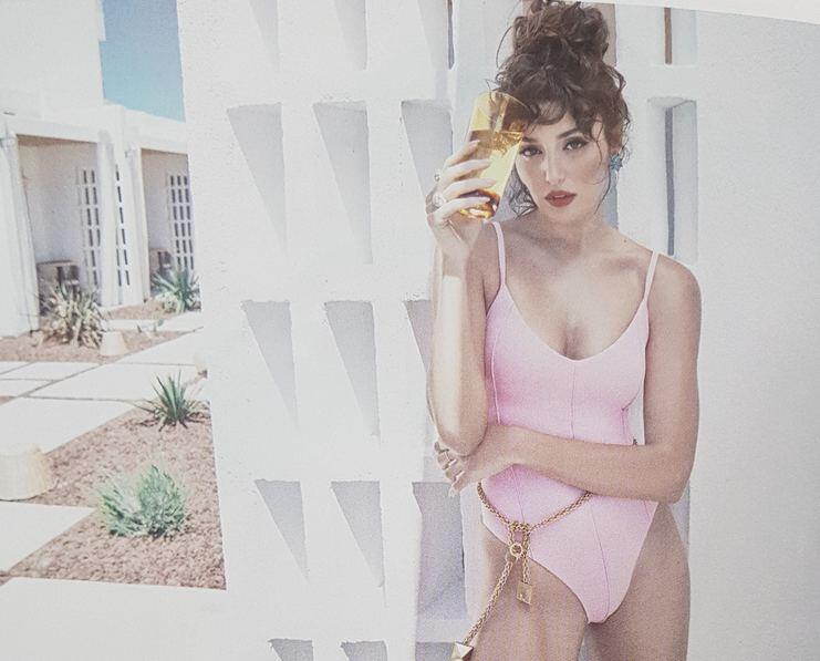 Hande Erçel ercel Vogue Türkiye turkey swimsuit
