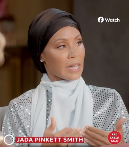 Jada Pinkett Smith opens up about Alcohol Abuse red table talk Muslim Islam convert hijab headscarf