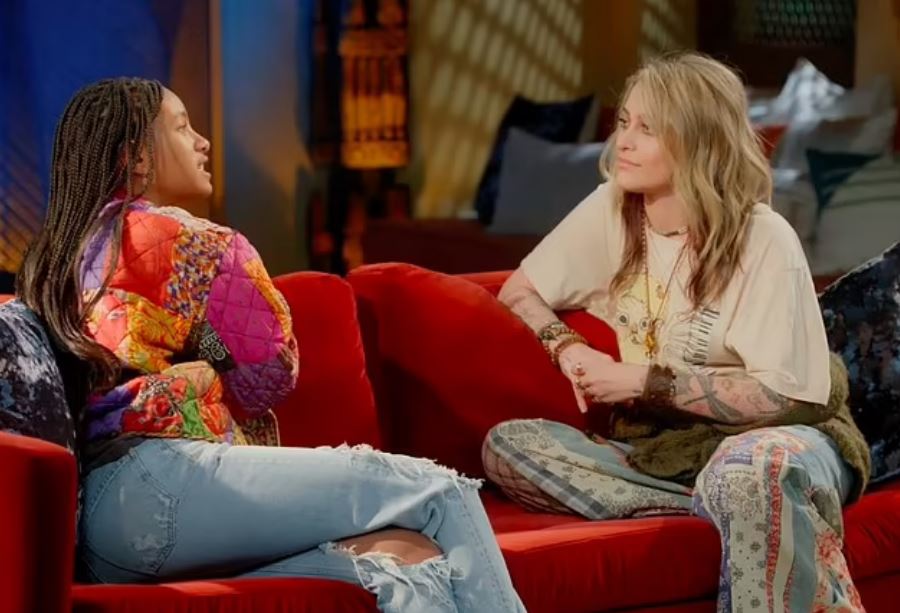 Paris Jackson Willow Smith Red Table Talk