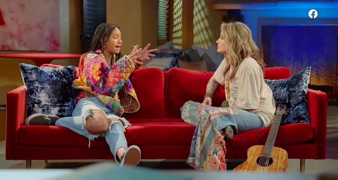 Paris Jackson Willow Smith Red Table TalkParis Jackson Willow Smith Red Table Talk