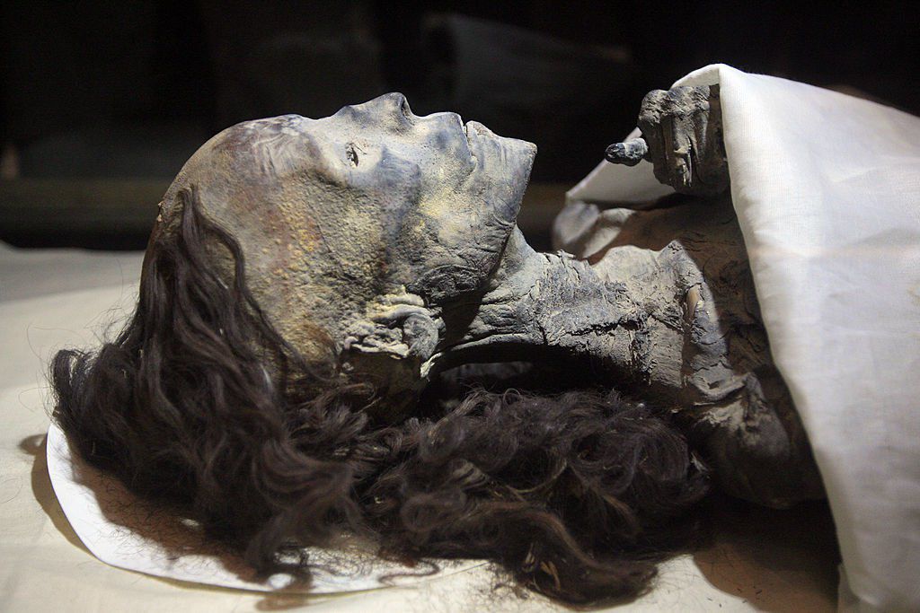 who is Egyptian Queen Tiye hair mummy Pharaos