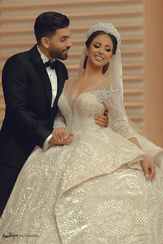 Rana Samaha Samer Abo Taleb now deleted wedding pictures