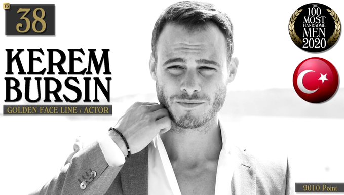 ""Kerem Bürsin, geçen yıl Altın Yüz Çizgi Oyuncu kategorisinde 38. sırada yer aldı.