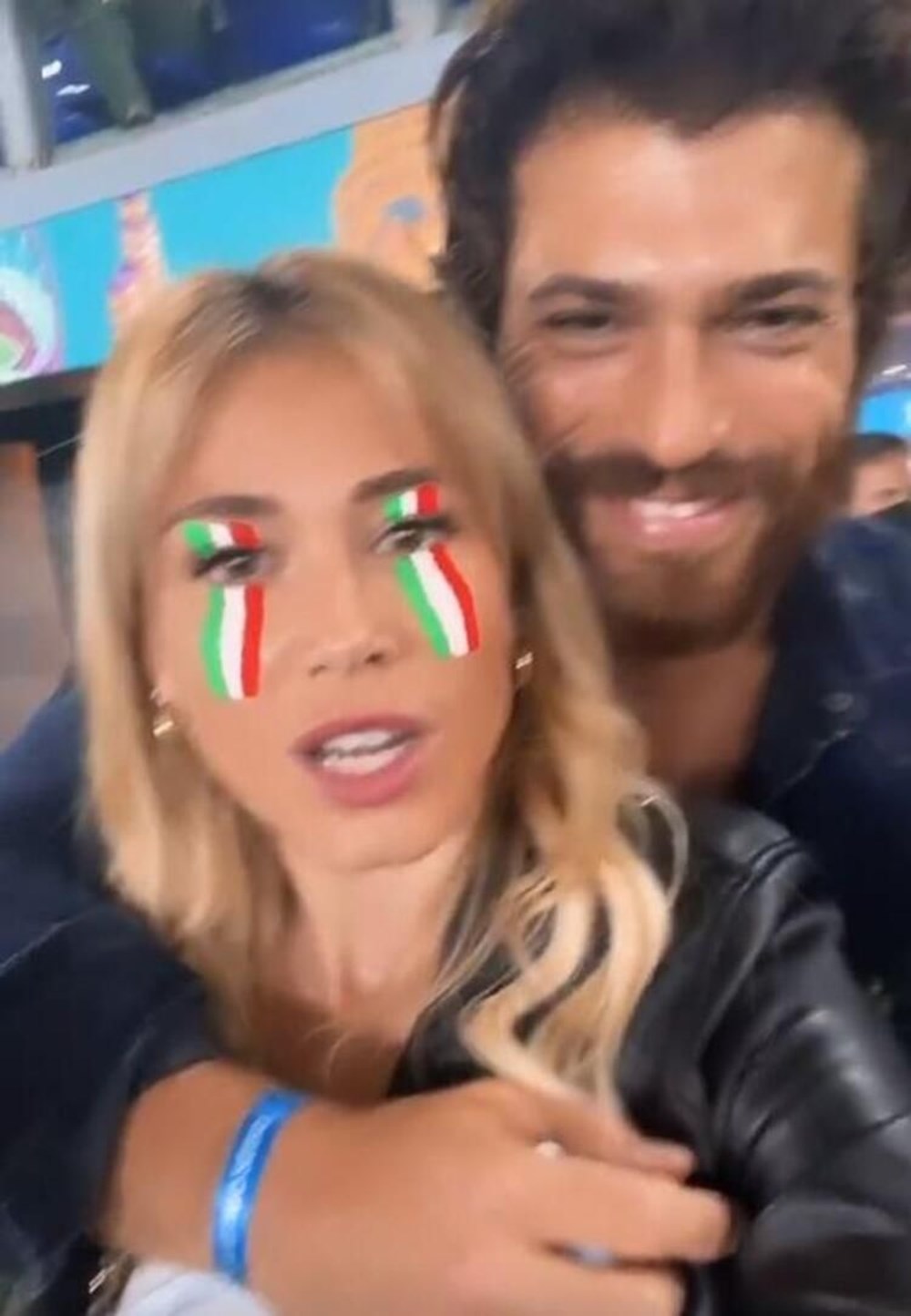 Can Yaman Diletta Leotta Italy vs. turkey match euro cup
