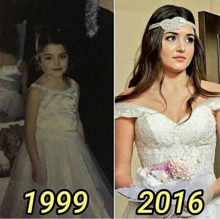 Hande Erçel'in çocukluğu bebekliği ercel as a child baby young little height bio wikipedia
