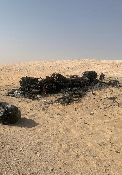  Ahlam's Son's Car Burnt to the Ground in Unfortunate Accident in Saudi Arabia
