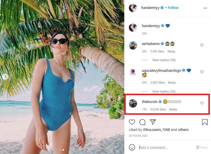 Kerem Bursin Bürsin Hande Ercel Erçel Maldives Yeni resimler Aşk aşık