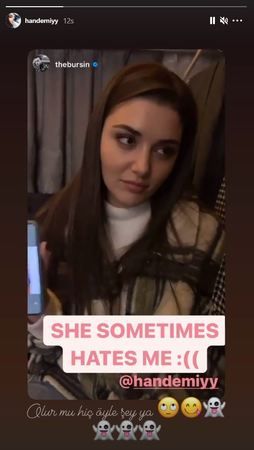 "Kerem Bürsin Aşk Hande Erçel Instagram"