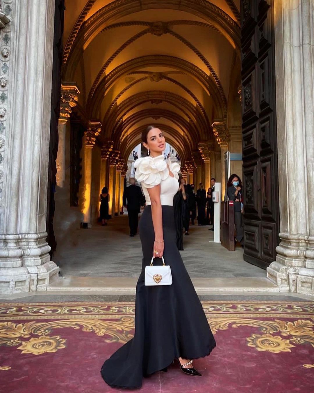 Dorra Zarrouk Dolce & Gabbana Alta Sartoria Fashion Show