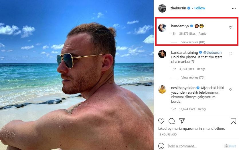 Kerem Bursin Bürsin Hande Ercel Erçel Maldives Yeni resimler Aşk aşık