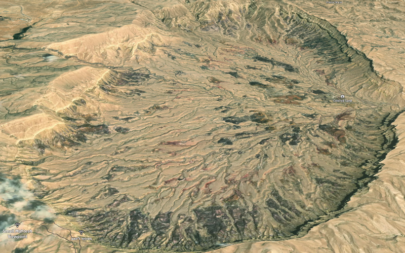 ""صحراء النقب جنوبي اسرائيل