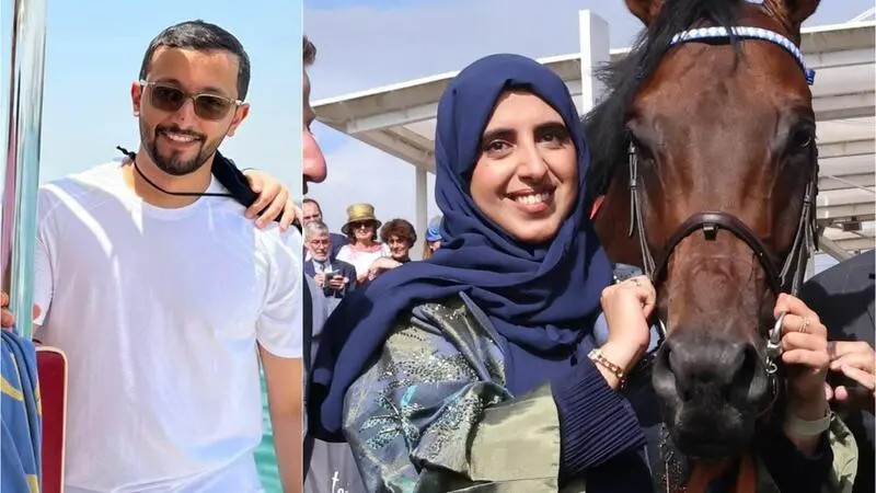 "الشيخة حصة بنت حمدان آل مكتوم من الشيخ مكتوم بن ماجد بن عبيد آل مكتوم"