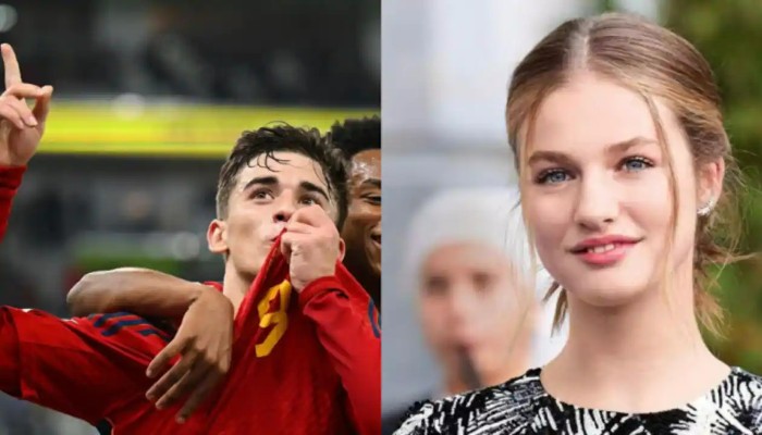 "اللاعب جافي الأميرة ليونور"
