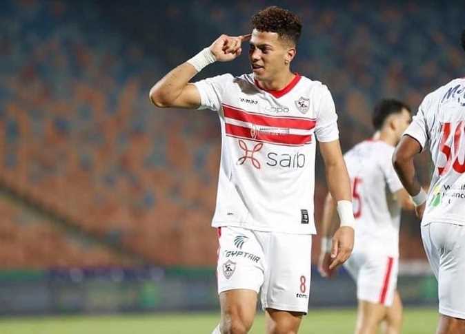 لاعب نادي الزمالك إمام عاشور