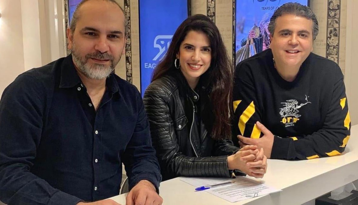 "رامي حنا وكارمن بصيبص وجمال سنان"