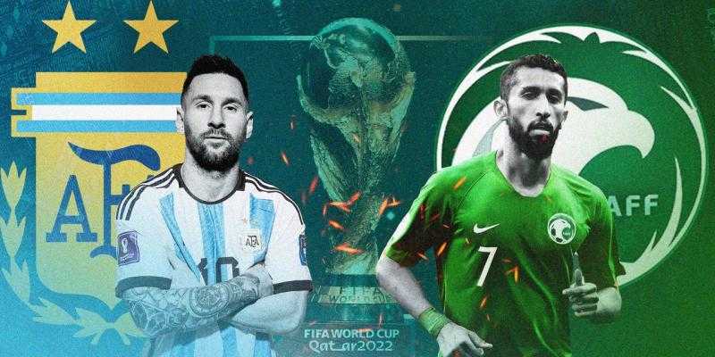 "السعودية ضد الأرجنتين"