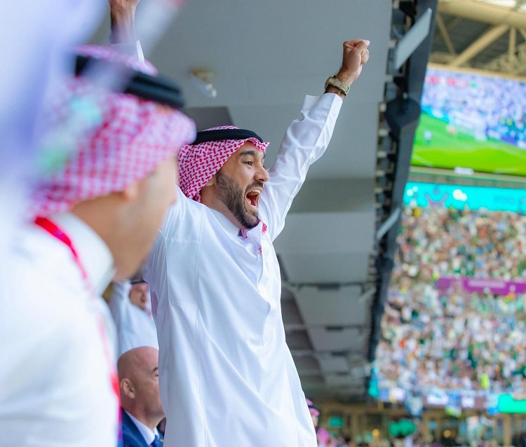 "وزير الرياضة السعودي الأمير عبدالعزيز الفيصل"