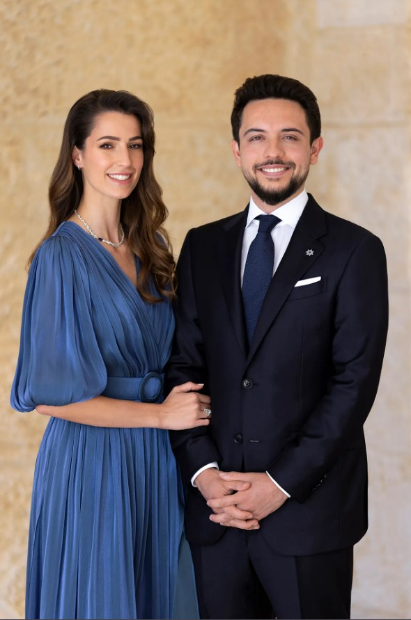"الأمير الحسين والآنسة رجوة"