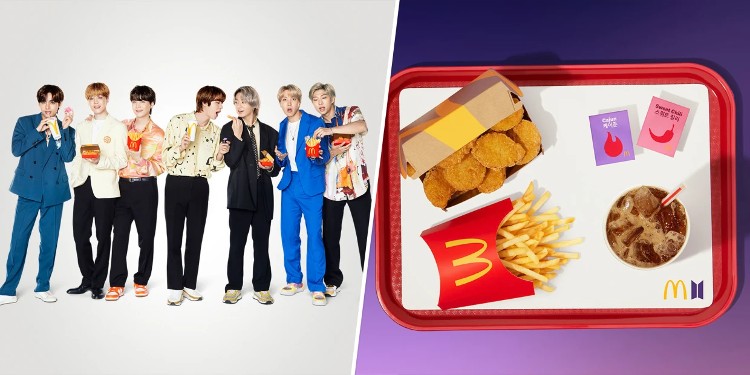 "ماكدونالدز و BTS"
