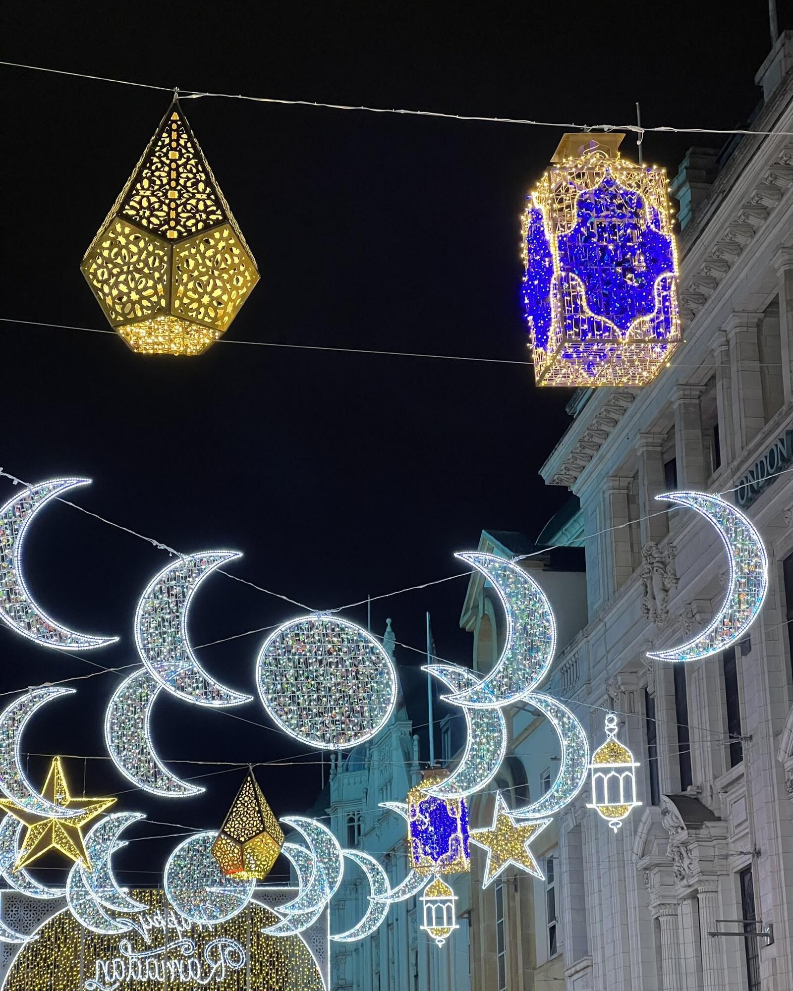 زينة رمضان في لندن