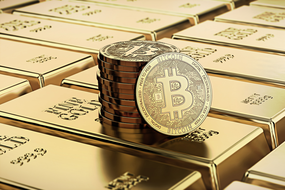 الذهب والبتكوين