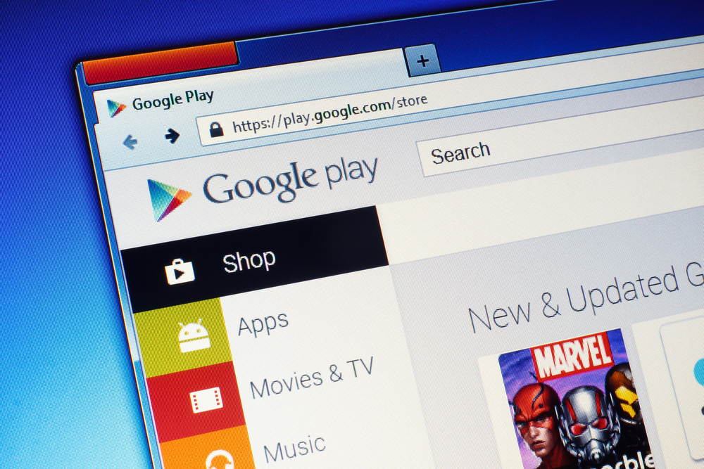 البحث عن تطبيقات وبرامج لتنزيلها عن محرك Google