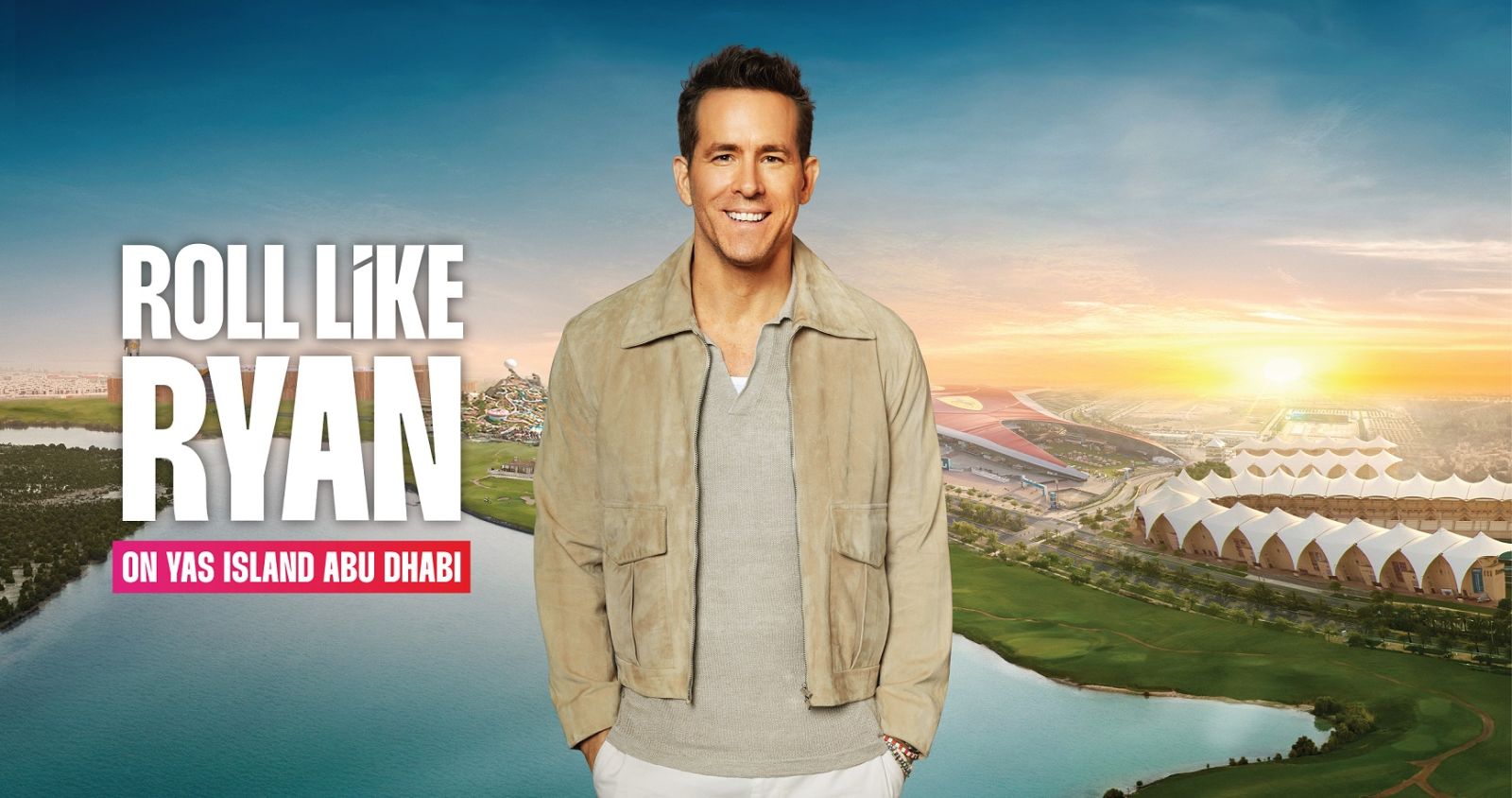 Ryan Reynolds unveiled as Yas Island’s new Chief Island Officer