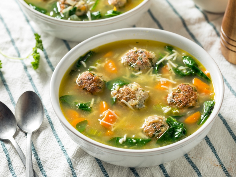 شوربة الزفاف على الطريقة الإيطالية