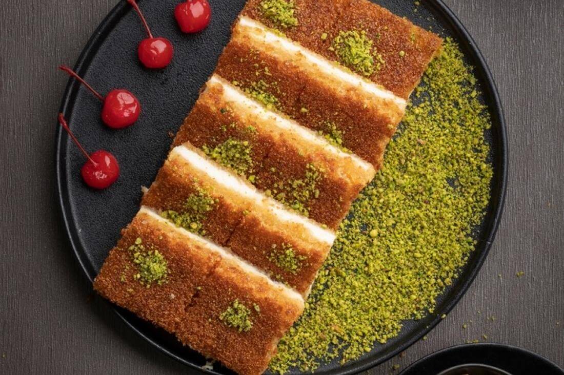 طريقة تحضير البسبوسة بالقشطة منال العالم
