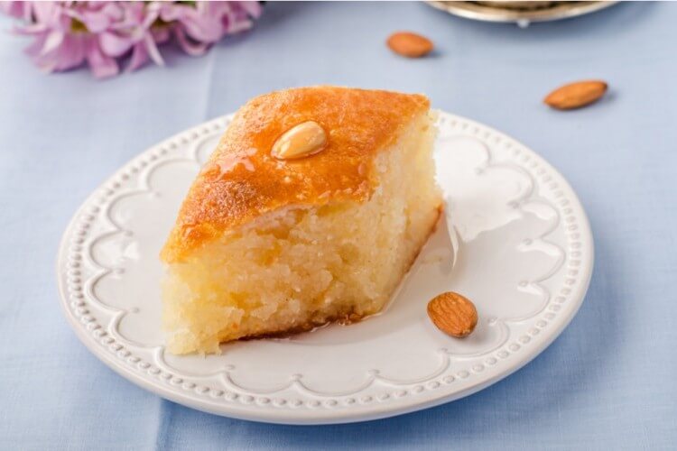 طريقة عمل البسبوسة البسيطة