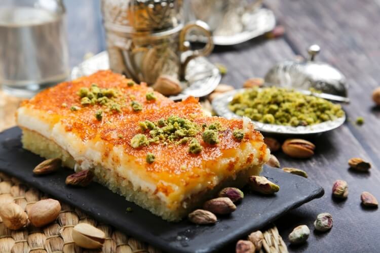 طريقة عمل البسبوسة الجاهزة سالي فؤاد
