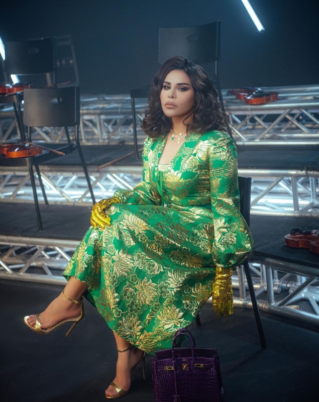 استلهمي إطلالتك في اليوم الوطني السعودي من الفنانة أحلام