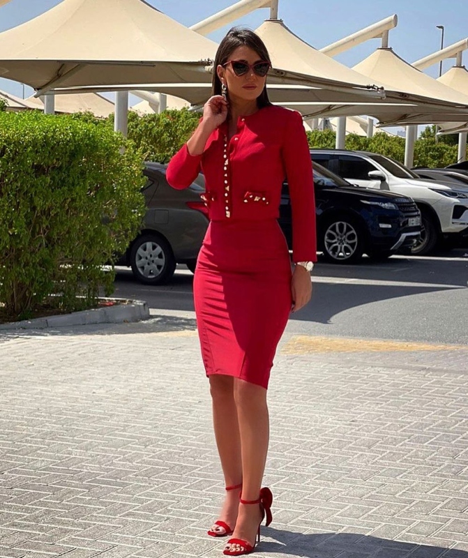 إطلالات ديمة قندلفت نجمة مسلسل ستيليتو 
